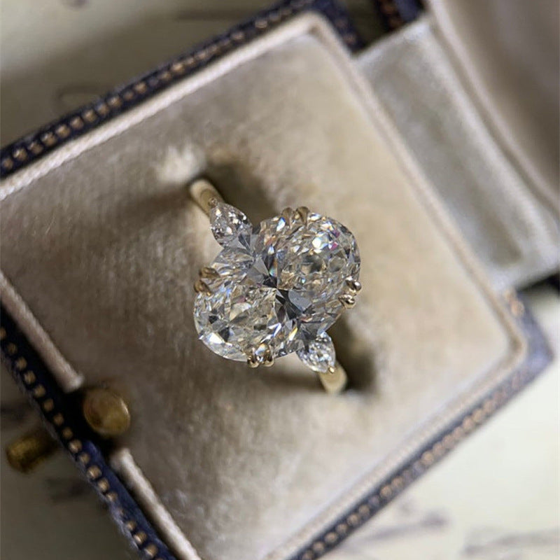 P5QA9J  Fashionable Moissanite Jewelry Wedding Diamond Ring