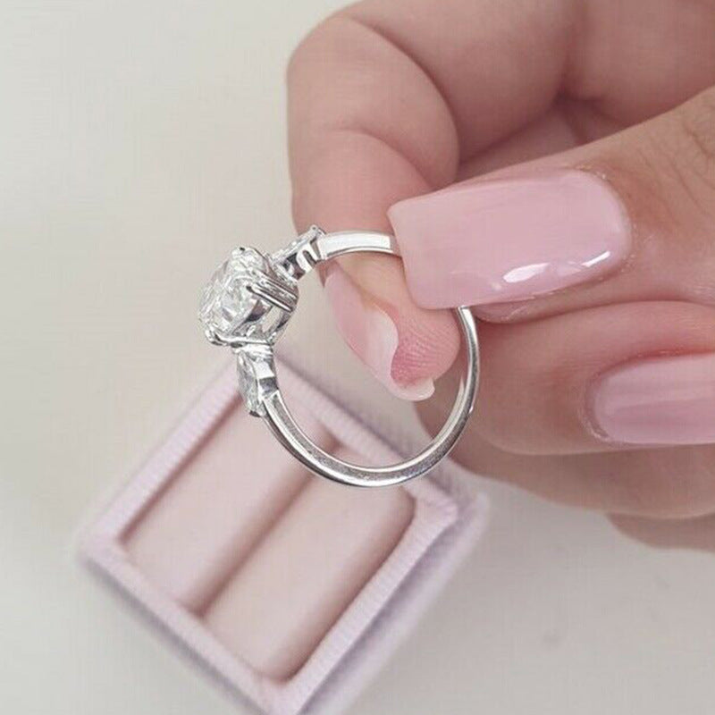 P5QA28J  Fashionable Moissanite Jewelry Wedding Diamond Ring