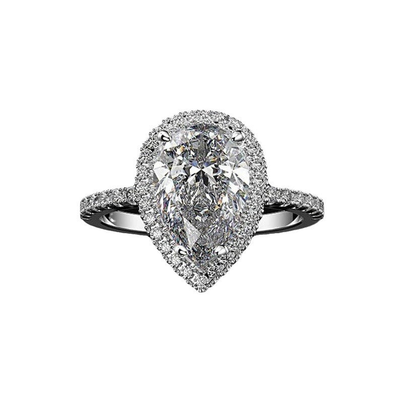 P5QA1J Fashionable Moissanite Jewelry Wedding Diamond Ring