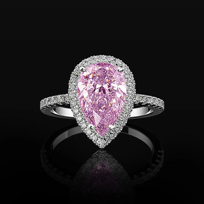 P5QA1J Fashionable Moissanite Jewelry Wedding Diamond Ring