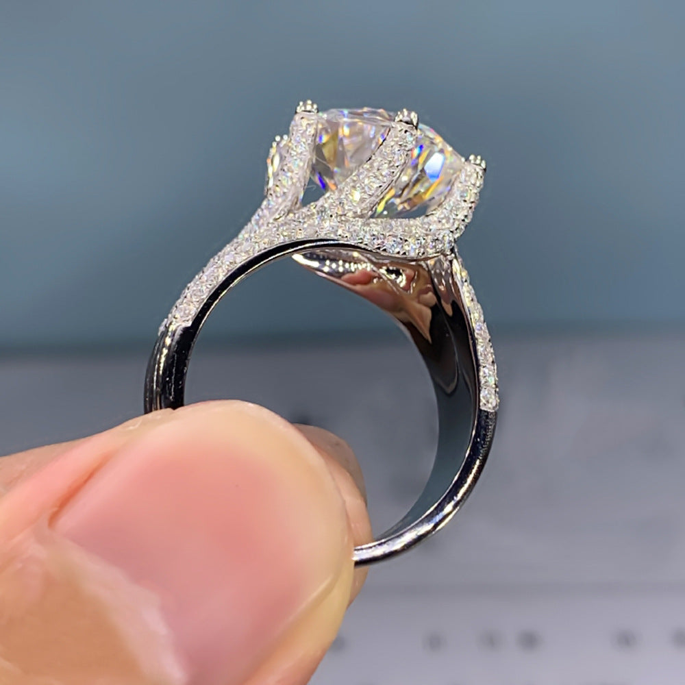 P5QA15J  Fashionable Moissanite Jewelry Wedding Diamond Ring