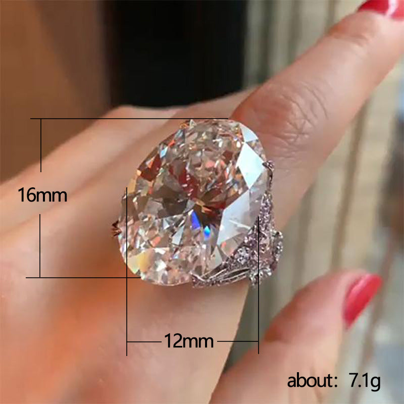 P5QA12J  Fashionable Moissanite Jewelry Wedding Diamond Ring