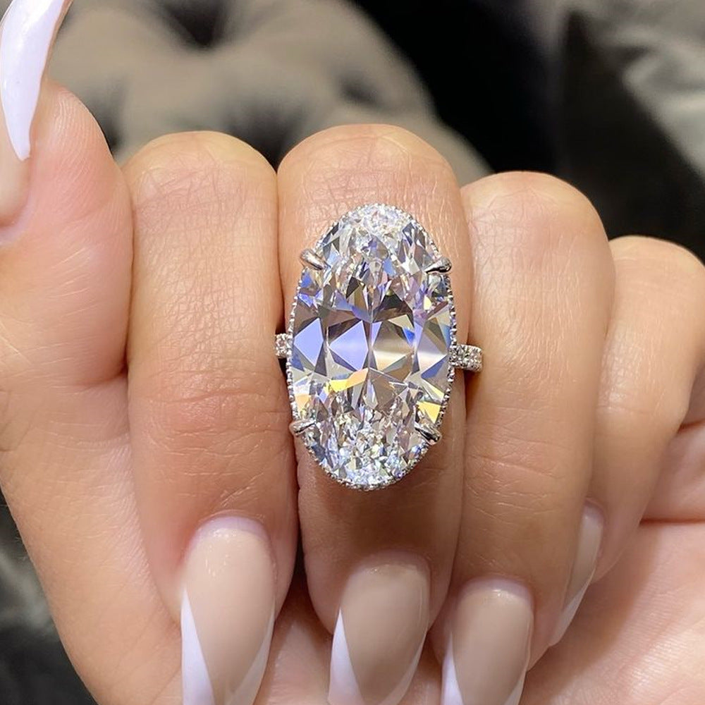 P5QA31J  Fashionable Moissanite Jewelry Wedding Diamond Ring