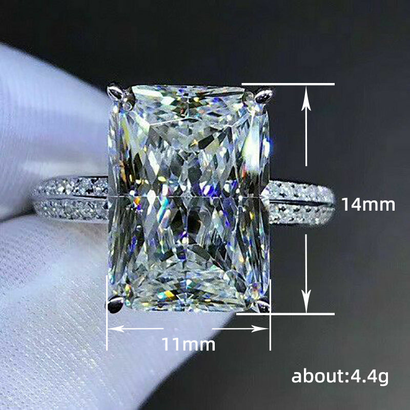 P5QA35J  Fashionable Moissanite Jewelry Wedding Diamond Ring