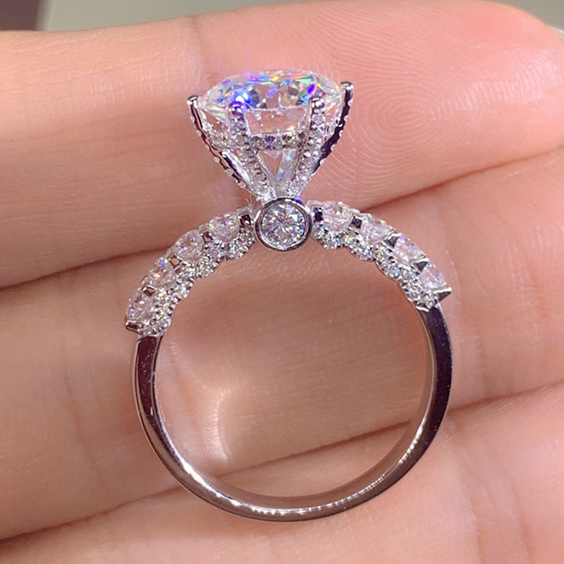 P5QA23J  Fashionable Moissanite Jewelry Wedding Diamond Ring