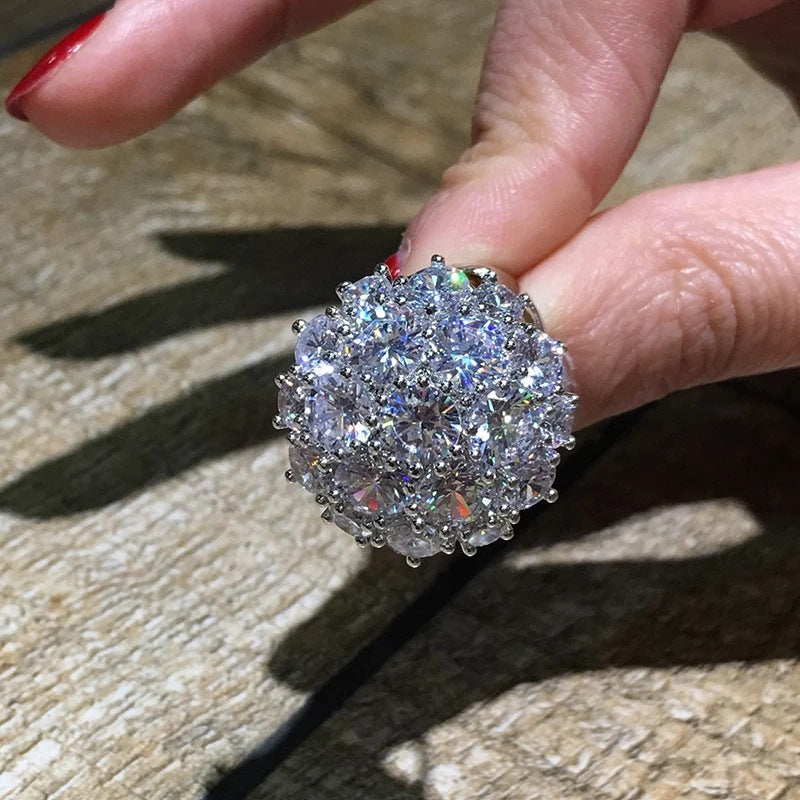 P5QA39J  Fashionable Moissanite Jewelry Wedding Diamond Ring