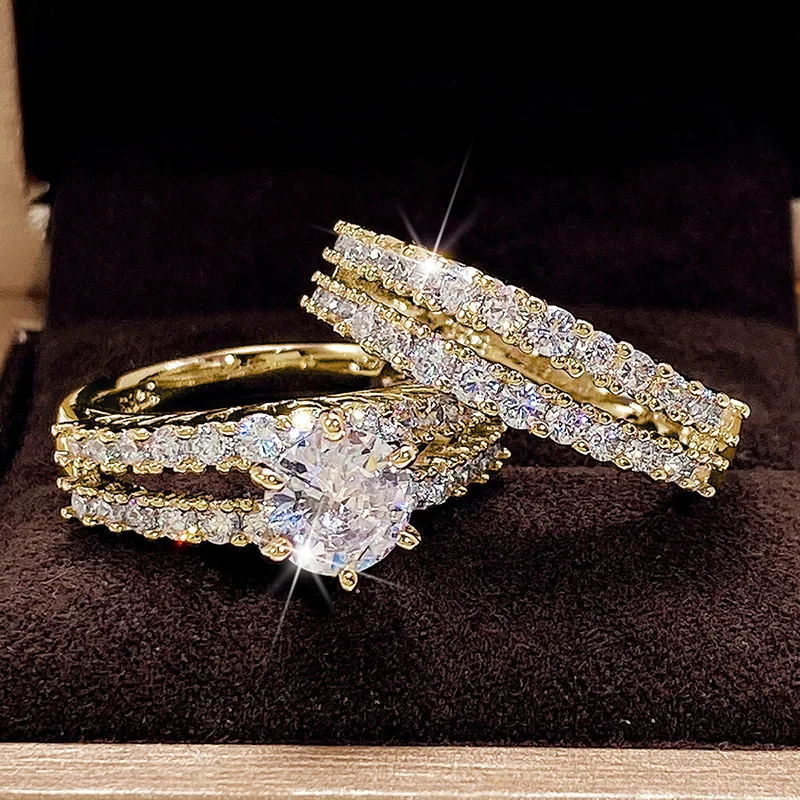 P5QA22J  Fashionable Moissanite Jewelry Wedding Diamond Ring